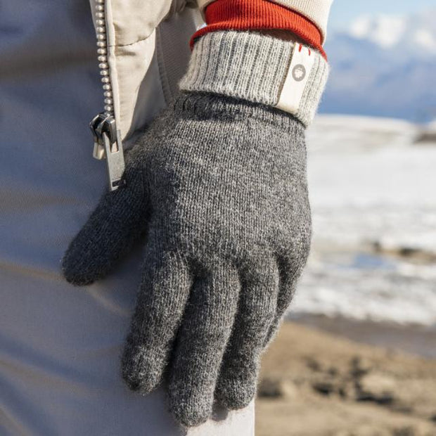 Gants en alpaga - Dark Grey